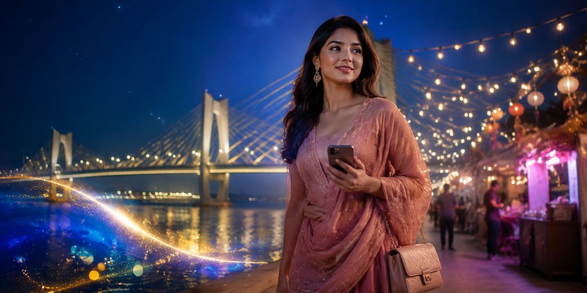 ময়মনসিংহে মোবাইল থেকে প্রোমোশন সুবিধা নেওয়ার দৃশ্য
